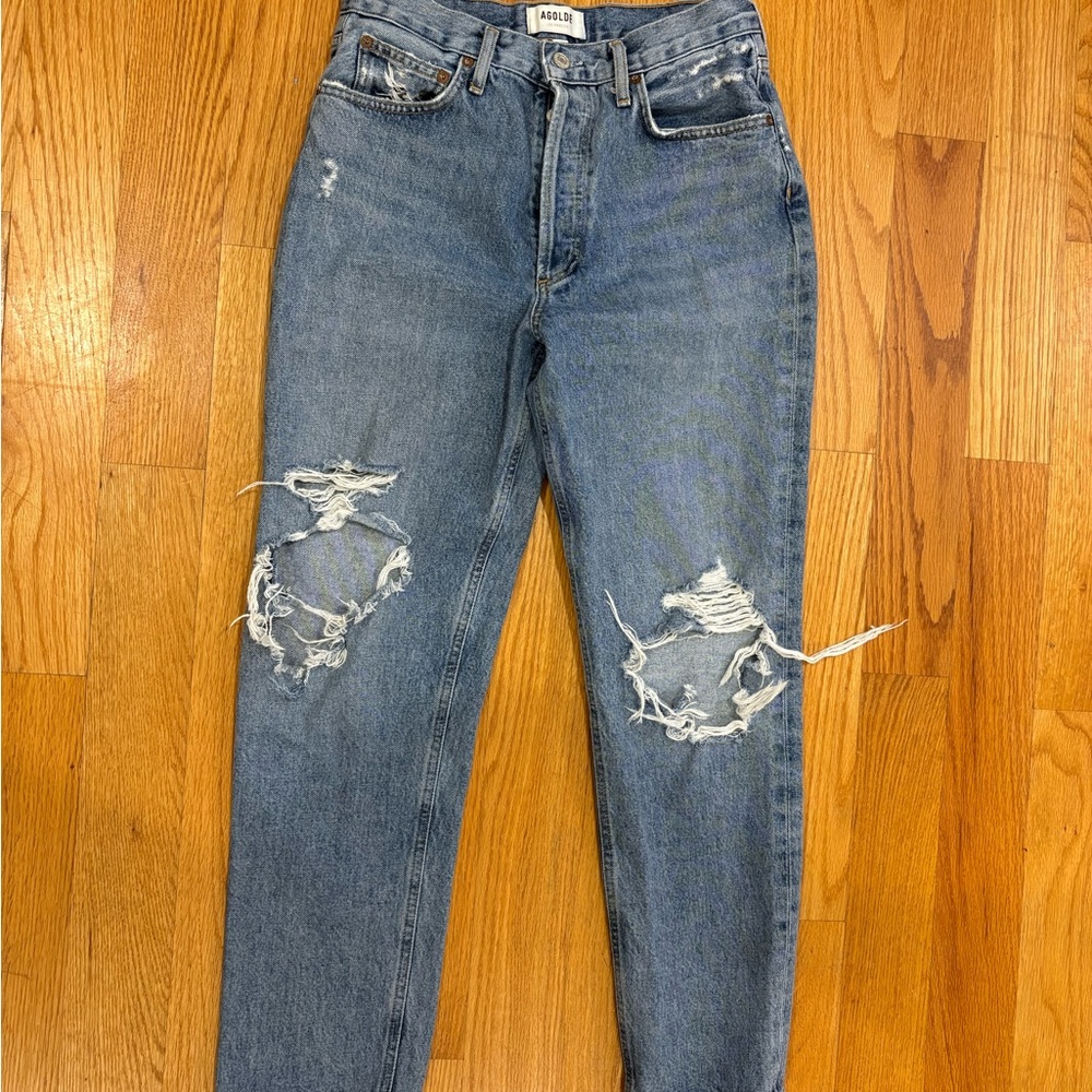 Agolde Light Blue Denim Jeans
